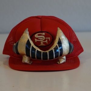 Vintage San Francisco 49er's trucker hat